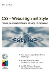 Cover: CSS – Webdesign mit Style